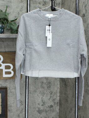 Nwt Socialite Women S Crop Fleece Sweatshirt Medium Large Xl Sz XL